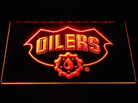 Edmonton Oilers Drop LED Neon Sign